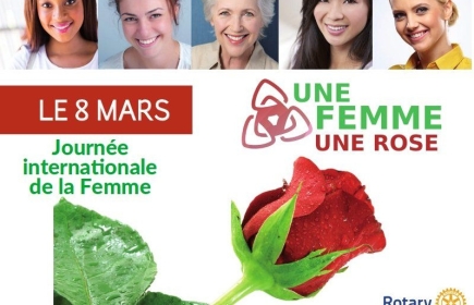 Opération "une Femme, une Rose"
